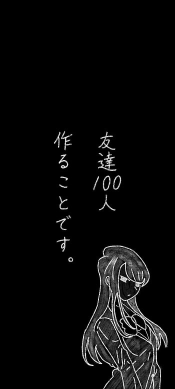Komi san, komi san cant communicate, koki san, anime HD phone wallpaper