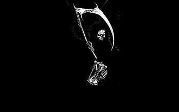 Grim Reaper Fantasy Art, death, arist, grim-reaper, skull HD wallpaper