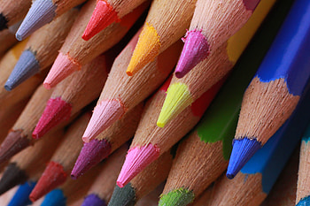 Miscellanea, Miscellaneous, Multicolored, Motley, Colored Pencils, Spearhead, Prick, Colour Pencils, Imprisoned, Sharpened HD wallpaper