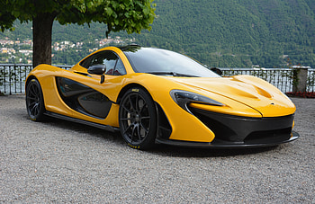 Cars, Side View, Mclaren P1, Hypercar HD wallpaper