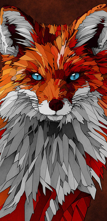 Galaxy anime fox, Vibrant colors, Anime , Fantasy HD phone wallpaper