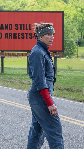 Frances McDormand, Movies, Three Billboards, Missouri HD phone wallpaper