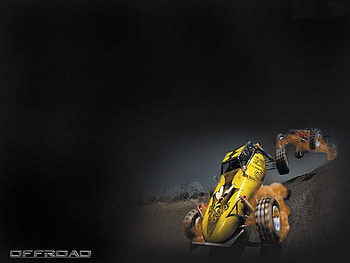 Off-Road-21, auto, sport, offroad, yellow HD wallpaper