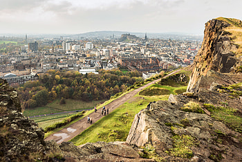 Holyrood Park, Edinburgh (Scotland) HD wallpaper