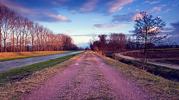 Landscape, Roads HD wallpaper