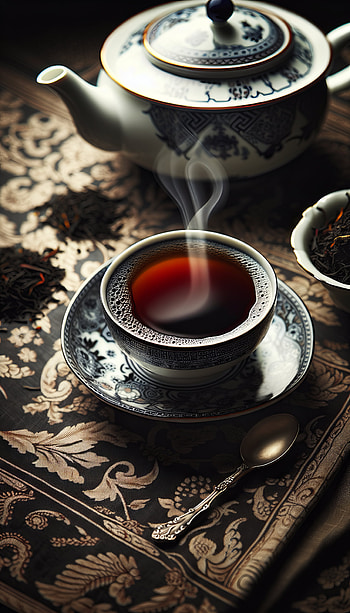 Steaming Black Tea Elegance - Exquisite , tea, cup, steam HD phone wallpaper