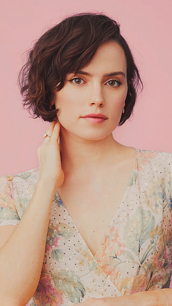brunette, British, actress, Celebrity, Daisy Ridley HD phone wallpaper