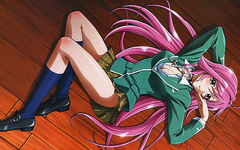 rosario vampire, girl, rosario, moka, vampire HD wallpaper