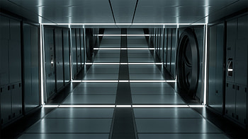 Lukas Schmidt, Passengers, Sci-fi corridor HD wallpaper