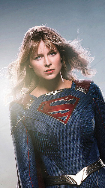 Melissa Benoist, hollywood actress, superheroes HD phone wallpaper