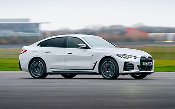 BMW i4 eDrive40 M Sport, , electric cars, 2022 cars, UK-spec, G26, 2022 BMW i4, BMW G26, german cars, BMW HD wallpaper