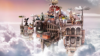 Cloudscape, cloudscape, creative, graphics HD wallpaper