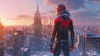 Spider-Man Miles Morales - Epic Video Game Background, video game, spider man, Miles Morales HD wallpaper