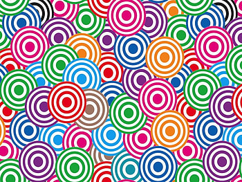 how many circles are there, ciircles, colorful, lovely, bright HD wallpaper