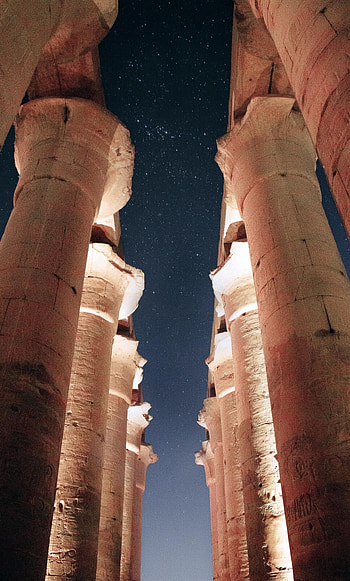 Karnak Temple, Night view, Mayertawfik, Amazing graphy HD phone wallpaper