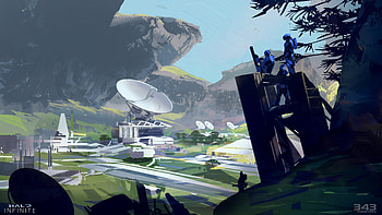 video game, Halo Infinite HD wallpaper
