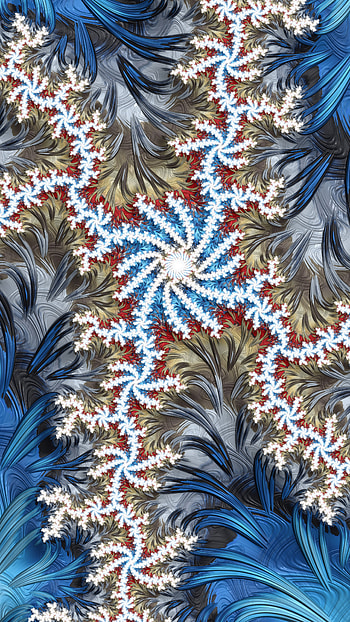 Trippy Psychedelic Fractal Art, trippy, psychedelic, hippie, Abstract, fractal HD phone wallpaper