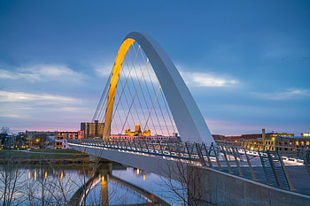 Des Moines, Skyline, Iowa, United States HD wallpaper