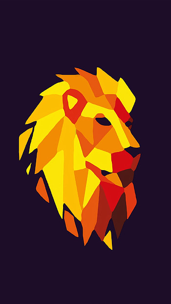 Geometric Animal, Striking geometric designs HD phone wallpaper