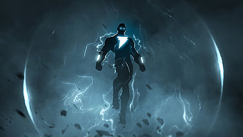 Shazam Artwork 2020, shazam, superheroes, artist, artwork, digital-art, minimalism, minimalist HD wallpaper