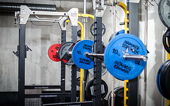 Barbell, Gym HD wallpaper
