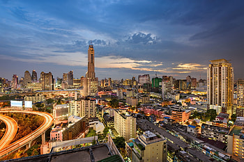 Bangkok skyline, Best views, Bangkok's skyline HD wallpaper