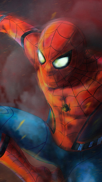Comic, spider man HD phone wallpaper