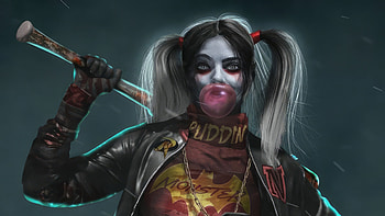 Harley Quinn The Queen Of Chaos Reign, harley-quinn, superheroes, artwork, digital-art, art HD wallpaper