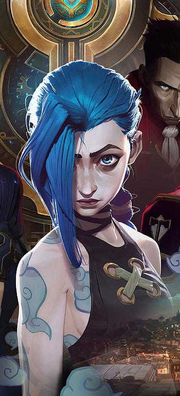 Arcane Jinx: for & Android, Jinx (League Of Legends), TV Show, Arcane HD phone wallpaper