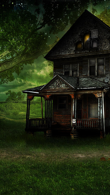 Haunted House, haunted house HD phone wallpaper