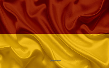 Flag of Tolima Department, , silk texture, Tolima Department, Tolima, Colombian Department, Tolima flag, Colombia HD wallpaper