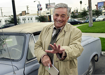 Peter Falk, Perder un ojo, Detective colombo celebrities HD wallpaper