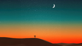 Feeling , alone, minimalism, minimalist, artist, artwork, digital-art HD wallpaper