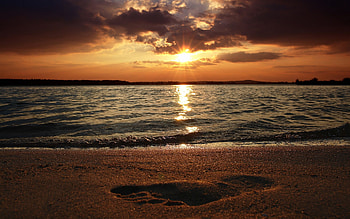 Footprint , quality HD wallpaper