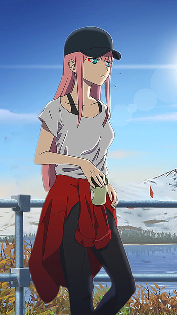 Darling, im tired of mechas!, Zero Two (Darling in the FranXX), Anime, Darling in the FranXX HD phone wallpaper