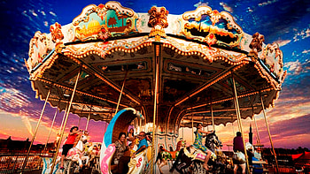 The Magic Carousel at Adlabs, Magic, Carousel, Fun, Adlabs HD wallpaper
