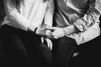 Love, Couple, Pair, Hands, Bw, Chb, Tenderness HD wallpaper