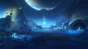 Genshin Impact — Luna VIII Cosmic, Video Game, Genshin Impact Luna VIII HD wallpaper