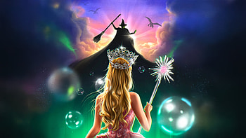 Wicked Movie Magical Realm, wicked, 2024-movies, movies, artwork, art, digital-art, elphaba, glinda, ariana-grande HD wallpaper