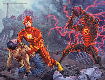 Comic, Flash HD wallpaper