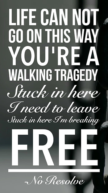 Get Me Out 1, getmeout, music, noresolve, lyrics HD phone wallpaper