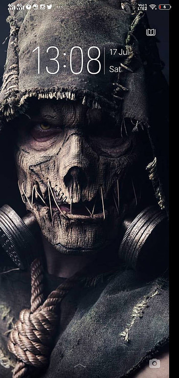 Scarecrow Batman, art, horror, gotham HD phone wallpaper