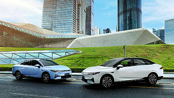 Duet, XPeng P5 sedan HD wallpaper