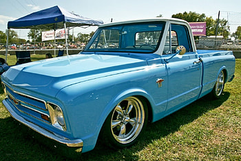 1967 C10 Pickup, Truck, Classic, Blue, GM HD wallpaper