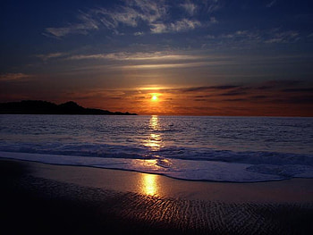 Gentle Sunset, sky, water, ocean, sunset HD wallpaper