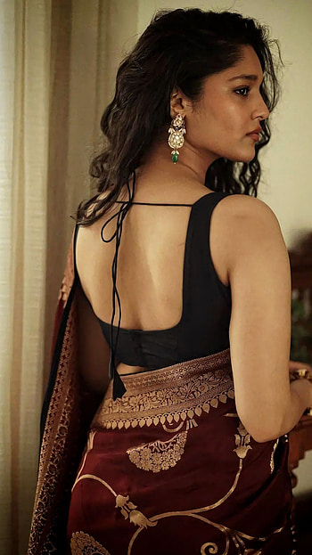 Rithika singh, , tamil actress, saree beauty HD phone wallpaper