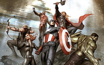 THE AVENGERS, COMIC TO FILM, HEROS, MOVIE, AVENGERS HD wallpaper