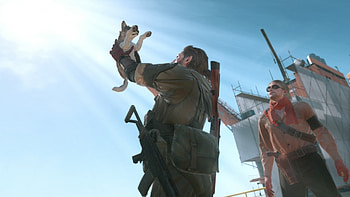 Metal Gear Solid 5 The Phantom Pain - D-Dog Puppy Cutscene (MGS5) HD wallpaper