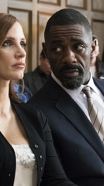 Molly's Game, Jessica Chastain, Idris Elba, Movies HD phone wallpaper