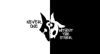Kindred black & white HD wallpaper